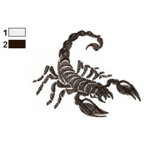 Scorpion Tattoo Embroidery Design 28